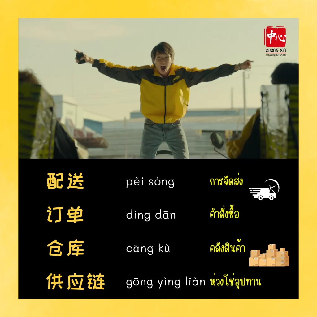 เรียนภาษาจีนจากซีรีส์ สงครามส่งด่วน
