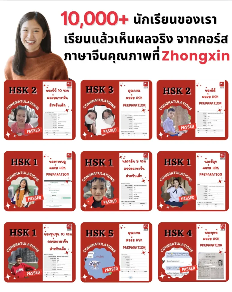 สอบHSK1 รีวิว